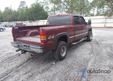 2002 GMC Sierra 2500Hd Sle z USA, uszkodzony, nr VIN 1GTHK23U22F248936